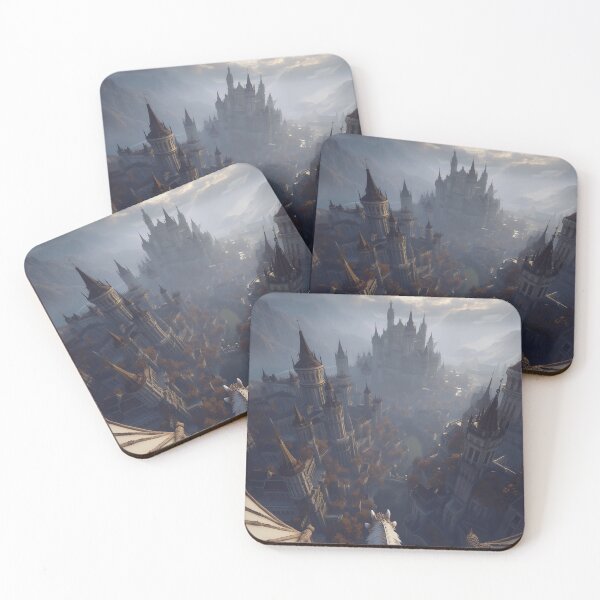 Item preview, Flight to the Citadel of Ashen Skies designed and sold by oanaunciuleanu.