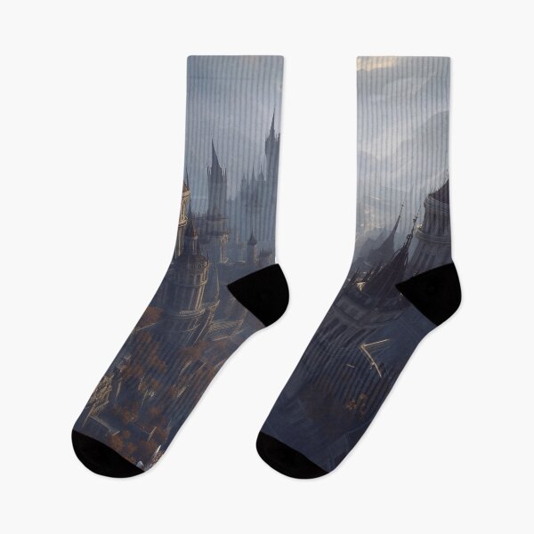 Item preview, Flight to the Citadel of Ashen Skies designed and sold by oanaunciuleanu.