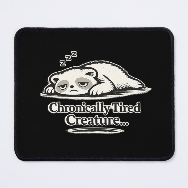 Item preview, Chronically Tired Creature – Funny Introvert Low Energy Sloth Design designed and sold by Final Chance Designs⭐️⭐️⭐️⭐️⭐️.