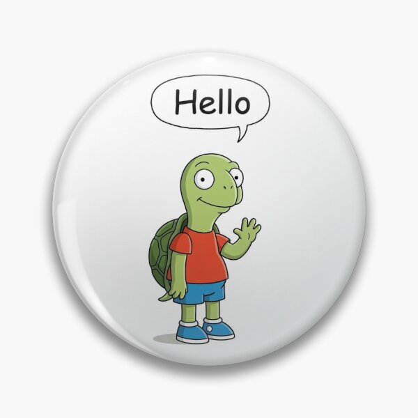 Item preview, Turtle with white background designed and sold by LiM-Team.