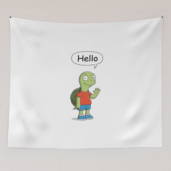Item preview, Turtle with white background designed and sold by LiM-Team.