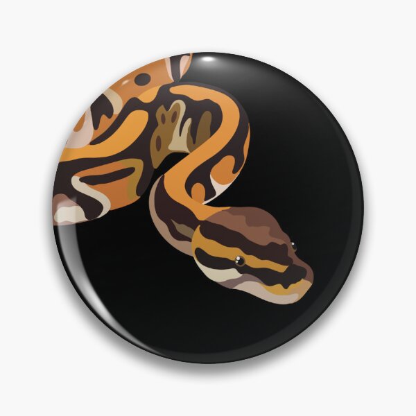 Item preview, B is for Ball Python,Ball Python Artwork – Detailed Snake Illustration and Exotic Reptile Design designed and sold by PrettylittlepastelUk.