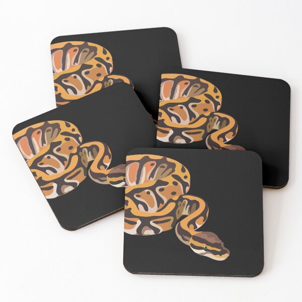 Item preview, B is for Ball Python,Ball Python Artwork – Detailed Snake Illustration and Exotic Reptile Design designed and sold by PrettylittlepastelUk.