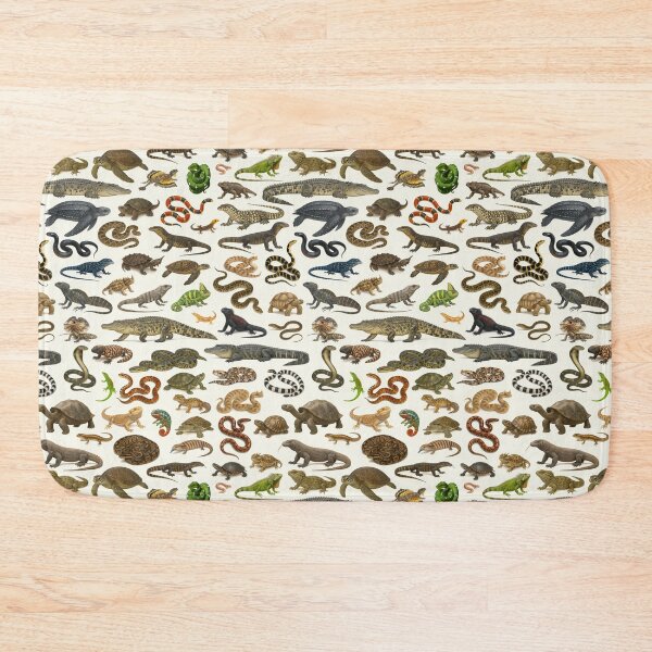 Item preview,  Reptiles of the World Retro Wildlife Identification Chart designed and sold by kakarikihill.