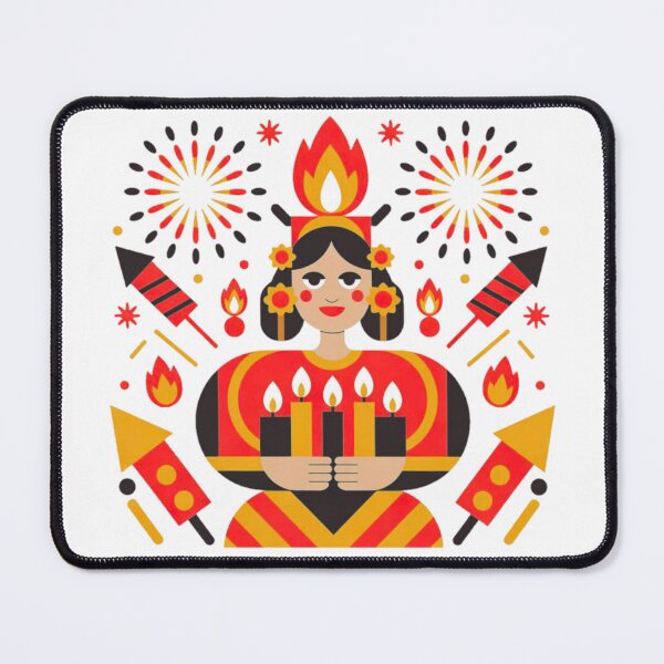 Item preview, Valencia Las Fallas Festival Fireworks Illustration designed and sold by YounexxART.