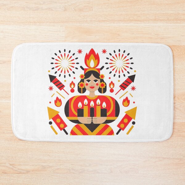 Item preview, Valencia Las Fallas Festival Fireworks Illustration designed and sold by YounexxART.