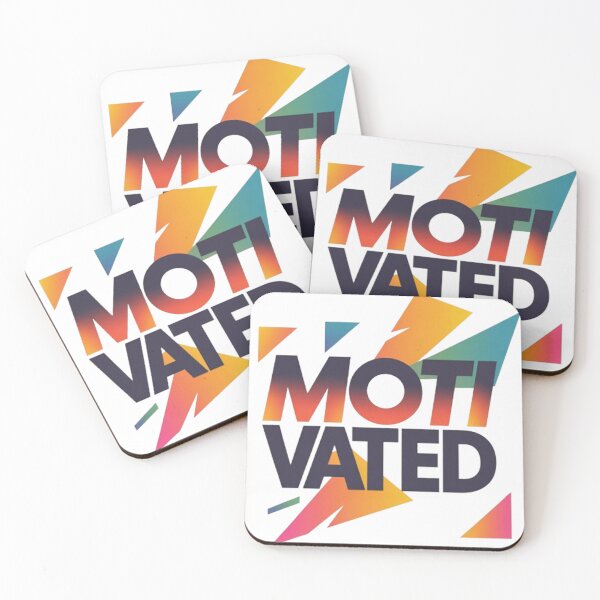 Item preview, Stay Motivated Daily Inspirational Quote Typography Art designed and sold by The Curated Palett.