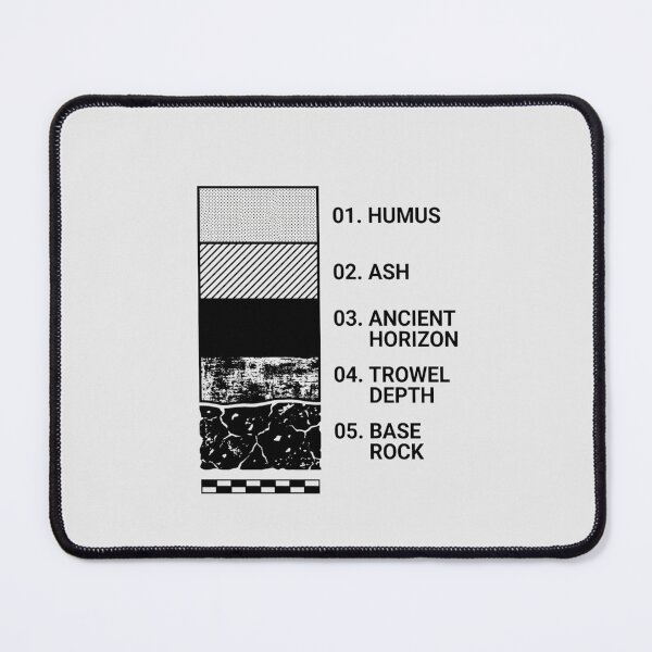 Item preview, Archaeological Stratigraphy Diagram: From Humus to Base Rock designed and sold by ottrain.