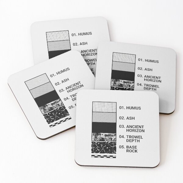 Item preview, Archaeological Stratigraphy Diagram: From Humus to Base Rock designed and sold by ottrain.