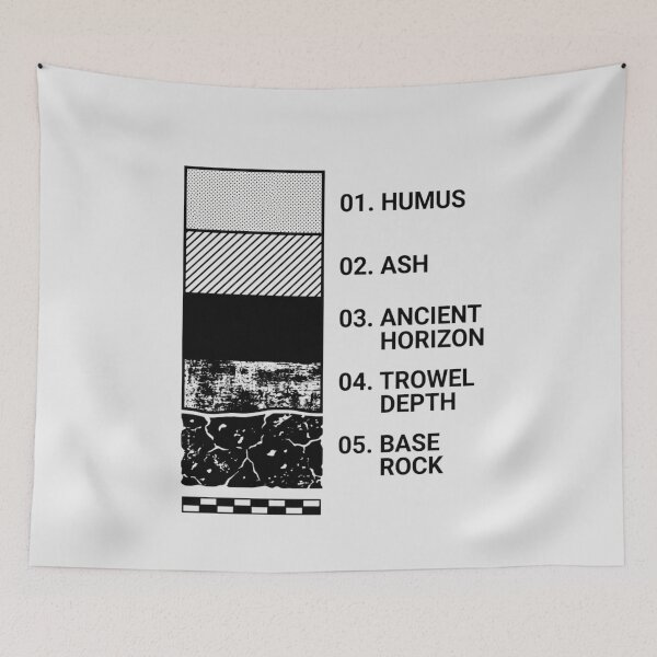Item preview, Archaeological Stratigraphy Diagram: From Humus to Base Rock designed and sold by ottrain.