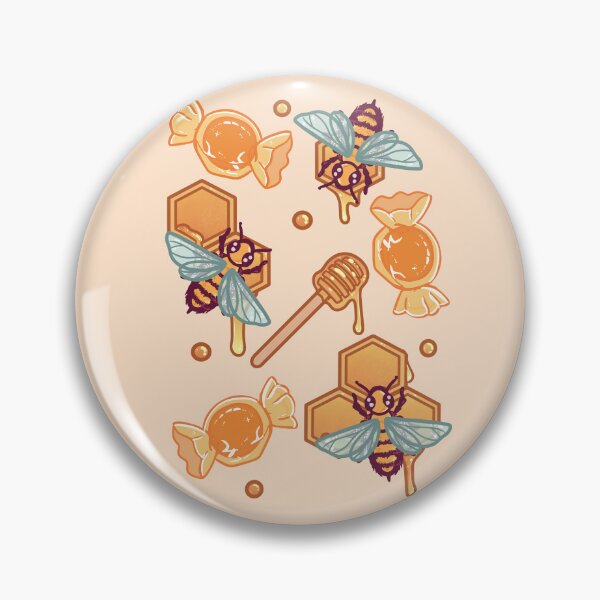 Item preview, Abejas con miel y dulces designed and sold by Aloe and Monstera.