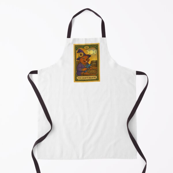 Item preview, Crafty Beaver Tarot Card designed and sold by AuntVan's FreakyTrinkets.