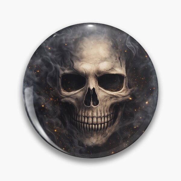 Item preview, Dreamy Gothic Skull Smoke Portrait designed and sold by Hue & hustle .