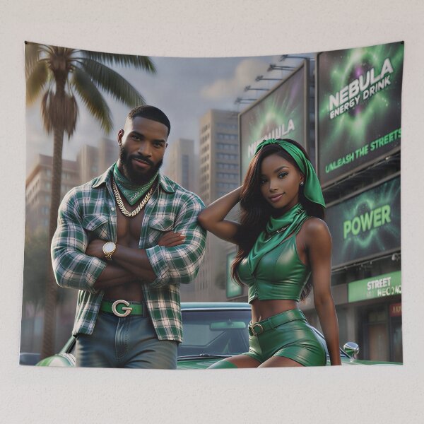 Item preview, Luxury Street Couple – Supercar & City Energy designed and sold by Wildborn74.