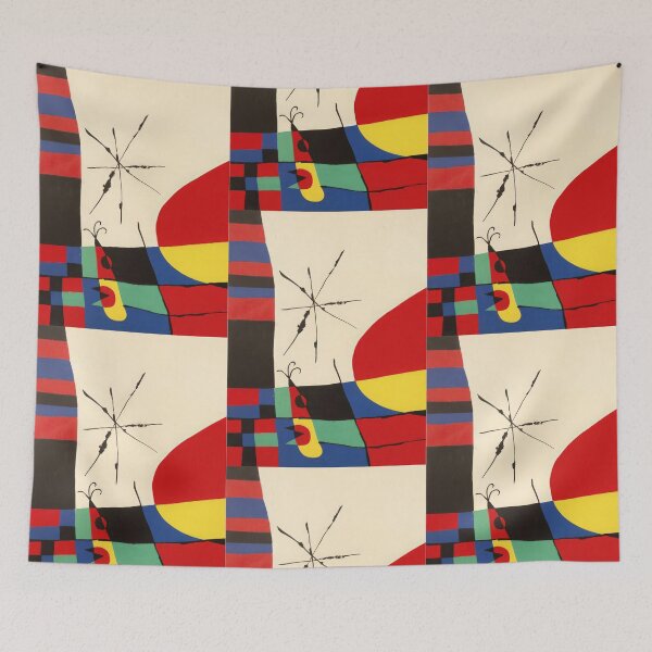 Item preview, Abstract Surreal Shapes Inspired by Joan Miró – Minimalist Colorful Modern Art designed and sold by Bondira-Spono.
