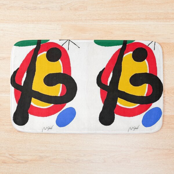 Item preview, Abstract Surreal Shapes Inspired by Joan Miró – Minimalist Colorful Modern Art designed and sold by Bondira-Spono.