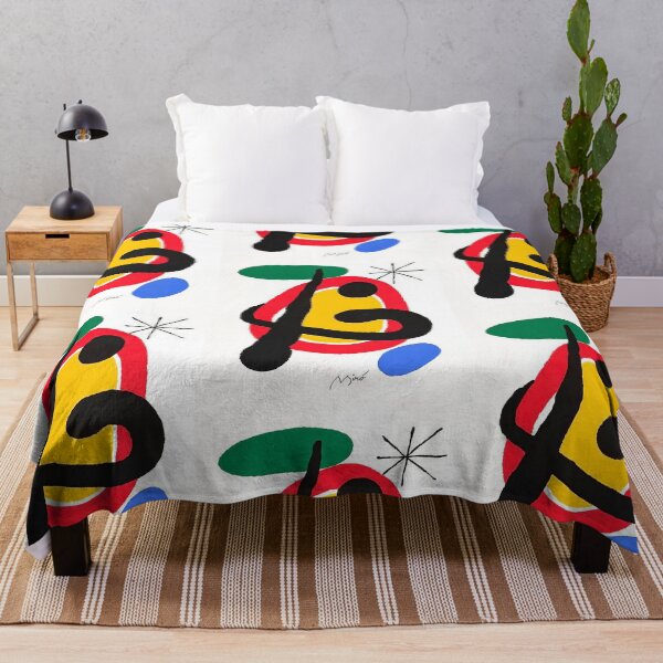 Item preview, Abstract Surreal Shapes Inspired by Joan Miró – Minimalist Colorful Modern Art designed and sold by Bondira-Spono.