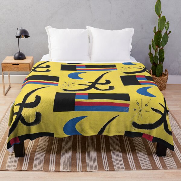 Item preview, Abstract Surreal Shapes Inspired by Joan Miró – Minimalist Colorful Modern Art designed and sold by Bondira-Spono.