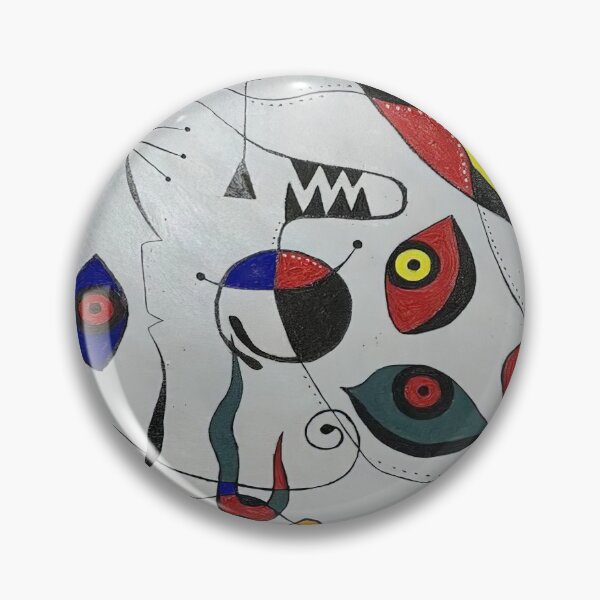 Item preview, Abstract Surreal Shapes Inspired by Joan Miró – Minimalist Colorful Modern Art designed and sold by Bondira-Spono.