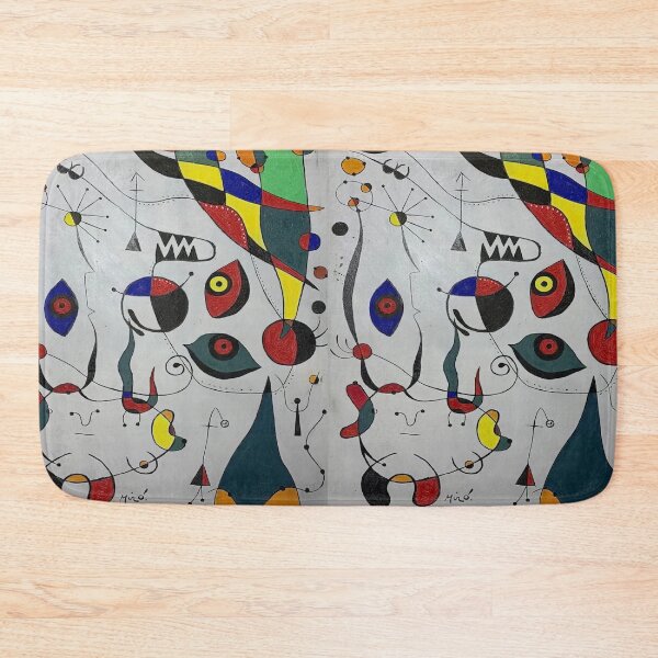 Item preview, Abstract Surreal Shapes Inspired by Joan Miró – Minimalist Colorful Modern Art designed and sold by Bondira-Spono.