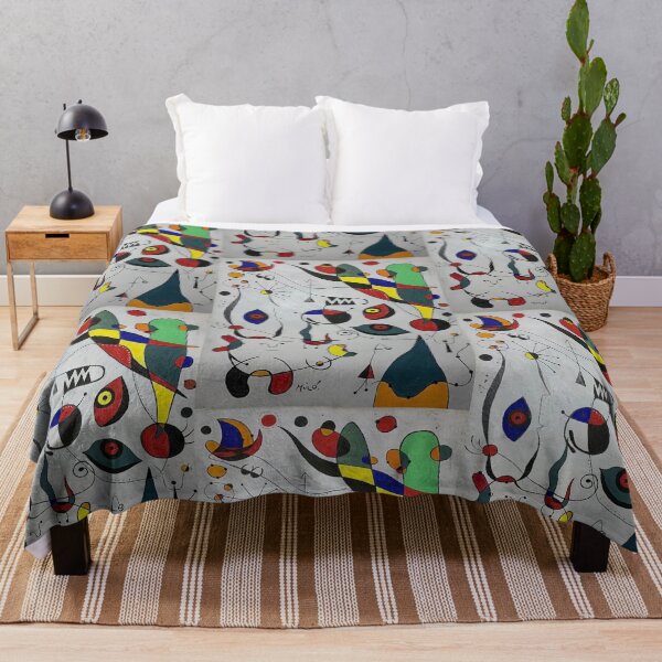 Item preview, Abstract Surreal Shapes Inspired by Joan Miró – Minimalist Colorful Modern Art designed and sold by Bondira-Spono.