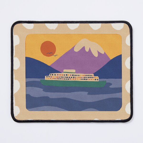 Item preview, seattle ferry designed and sold by KitschByKate.