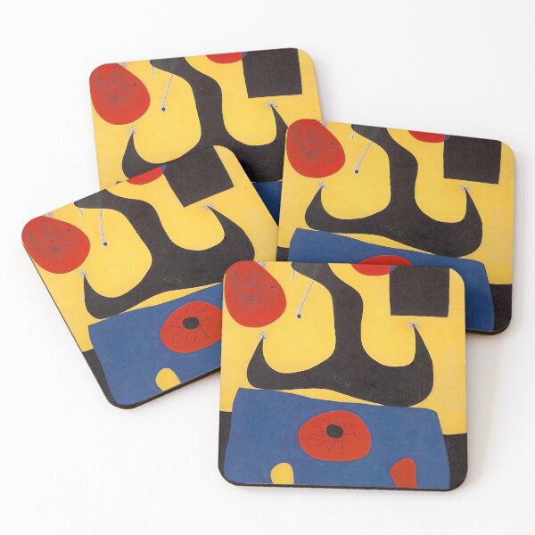 Item preview, Abstract Surreal Shapes Inspired by Joan Miró – Minimalist Colorful Modern Art designed and sold by Bondira-Spono.