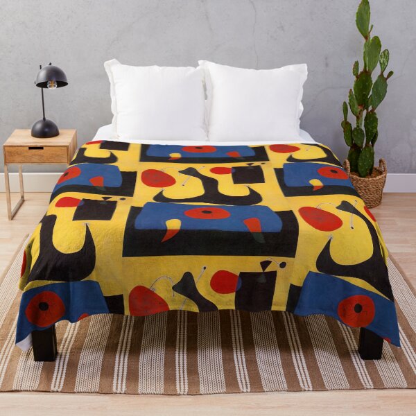 Item preview, Abstract Surreal Shapes Inspired by Joan Miró – Minimalist Colorful Modern Art designed and sold by Bondira-Spono.