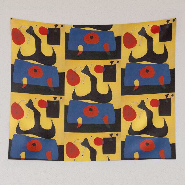 Item preview, Abstract Surreal Shapes Inspired by Joan Miró – Minimalist Colorful Modern Art designed and sold by Bondira-Spono.