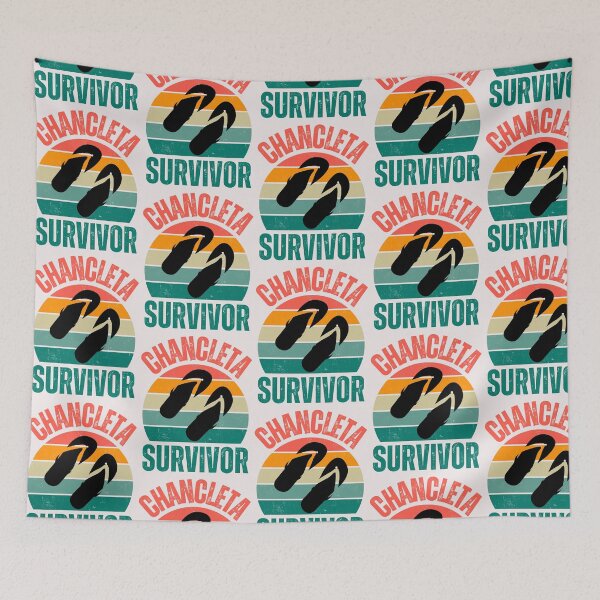 Item preview, Chancleta survivor puertorican gifts  designed and sold by erozzz.