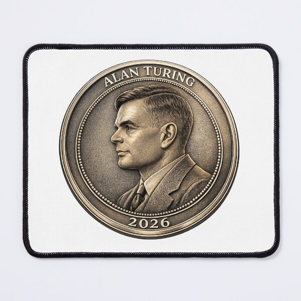 Item preview, Alan Turing (coin) designed and sold by Lizandro  Serrano Pacheco.
