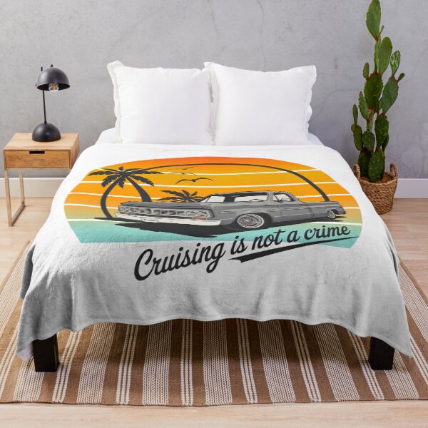 Item preview, Cruising Is Not a Crime Vintage Truck – Retro Classic Pickup Sunset Car Enthusiast Design designed and sold by ArcticFoxStudio.