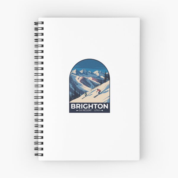 Item preview, Brighton Ski Resort – Utah Mountain Sticker designed and sold by TulipaGraphics.