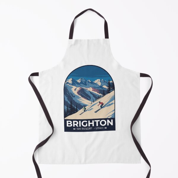 Item preview, Brighton Ski Resort – Utah Mountain Sticker designed and sold by TulipaGraphics.