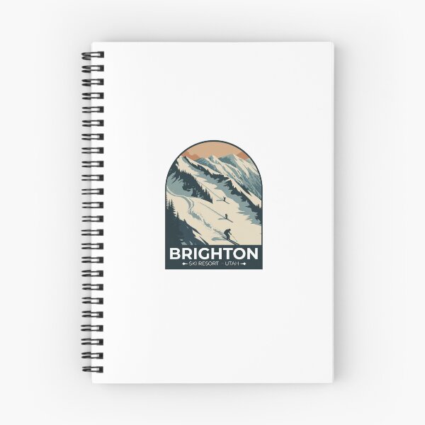 Item preview, Brighton Ski Resort – Utah Mountain Sticker designed and sold by TulipaGraphics.