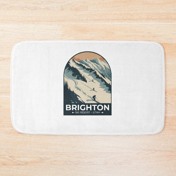 Item preview, Brighton Ski Resort – Utah Mountain Sticker designed and sold by TulipaGraphics.