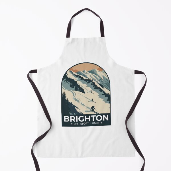 Item preview, Brighton Ski Resort – Utah Mountain Sticker designed and sold by TulipaGraphics.