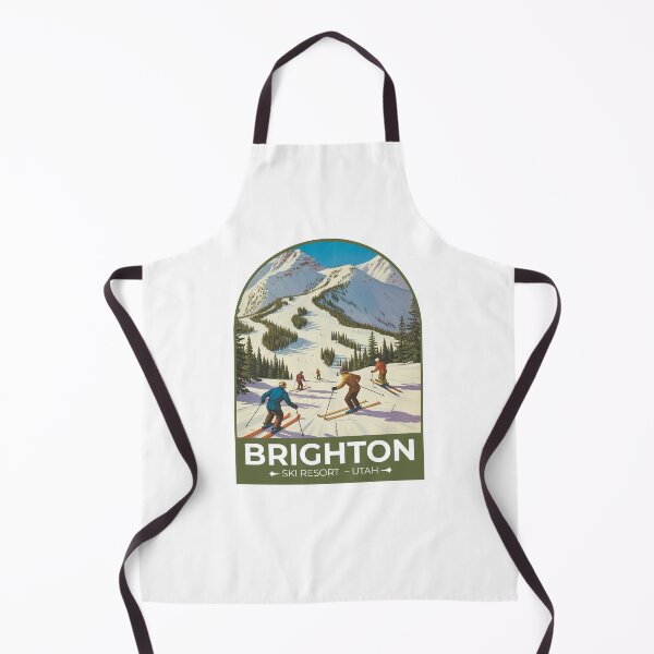 Item preview, Brighton Ski Resort – Utah Mountain Sticker designed and sold by TulipaGraphics.