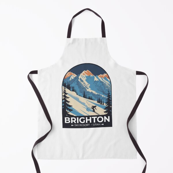 Item preview, Brighton Ski Resort – Utah Mountain Sticker designed and sold by TulipaGraphics.