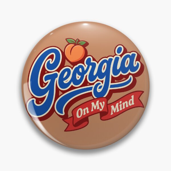 Item preview, Vintage Georgia On My Mind Retro State Pride designed and sold by Cozy-Old-Pub.