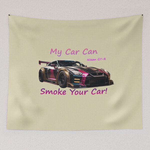 Item preview, Mi coche puede dejar atrás a tu coche Nissan GT-R designed and sold by TZehrfeldPhotos.