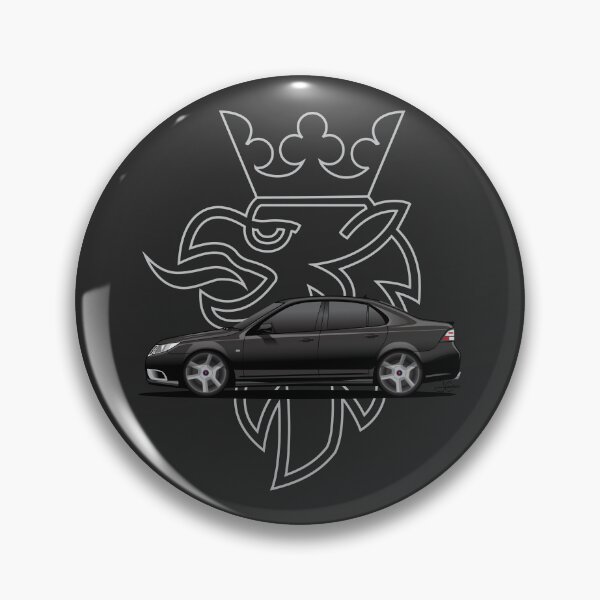 Item preview, Saab 93 Turbo X Aero Illustration Black designed and sold by blackdogshop.