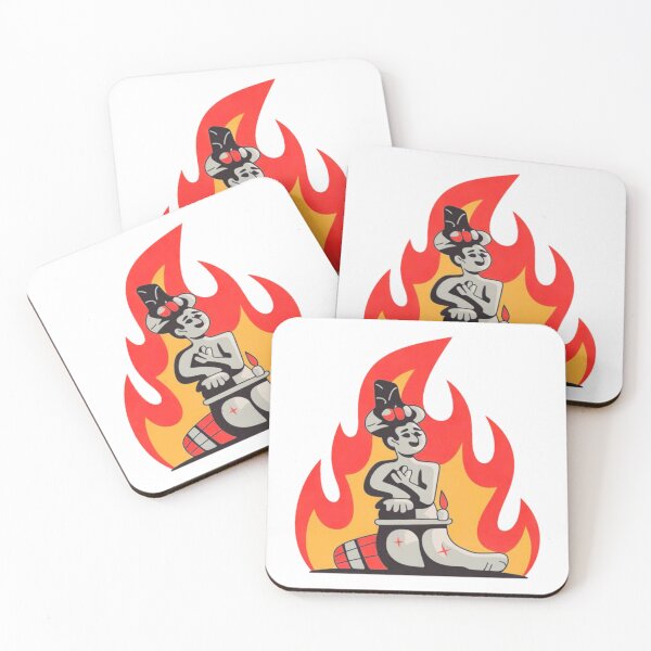 Item preview, Spanish Fire Festival Las Fallas Folk Illustration designed and sold by YounexxART.