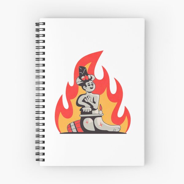 Item preview, Spanish Fire Festival Las Fallas Folk Illustration designed and sold by YounexxART.