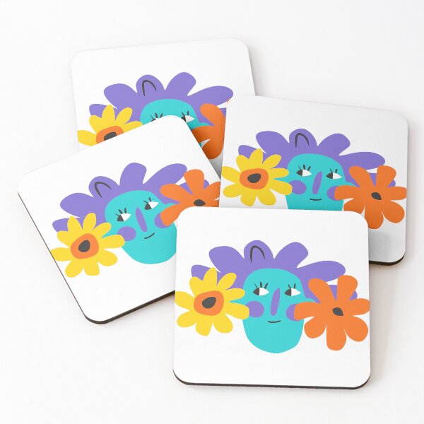 Item preview, Crazy Florist Lady with Flowers in Hair designed and sold by KoDi91.