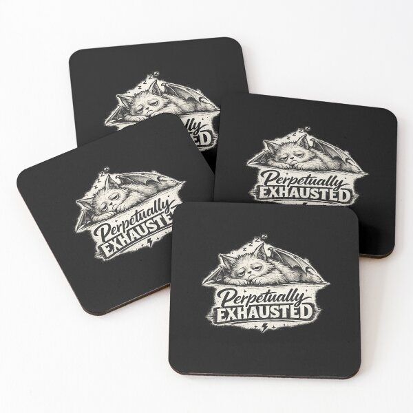 Item preview, Perpetually Exhausted – Funny Burnout Humor Creature Vintage Style designed and sold by Line-Mood1⭐️⭐️⭐️⭐️⭐️.