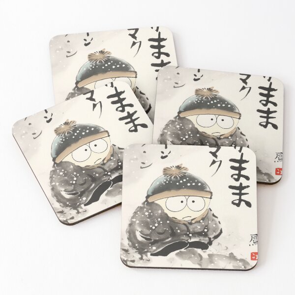 Item preview, Cartman Sumi-e  designed and sold by AnimeArsenalPrints.