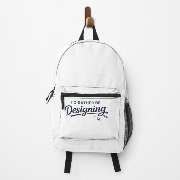 Item preview, I'd Rather Be Designing – Funny Graphic Designer designed and sold by WildWonderfulWear.