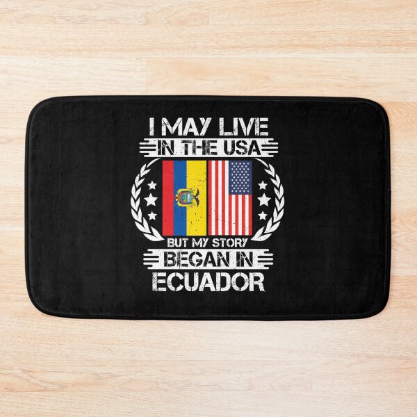 Item preview, I May Live In The USA But My Story Began In Ecuador    designed and sold by CosmoKitsch.