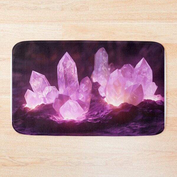 Item preview, Mystic Quartz Crystals — Glowing Amethyst Cave designed and sold by SarahRoseZenaun.